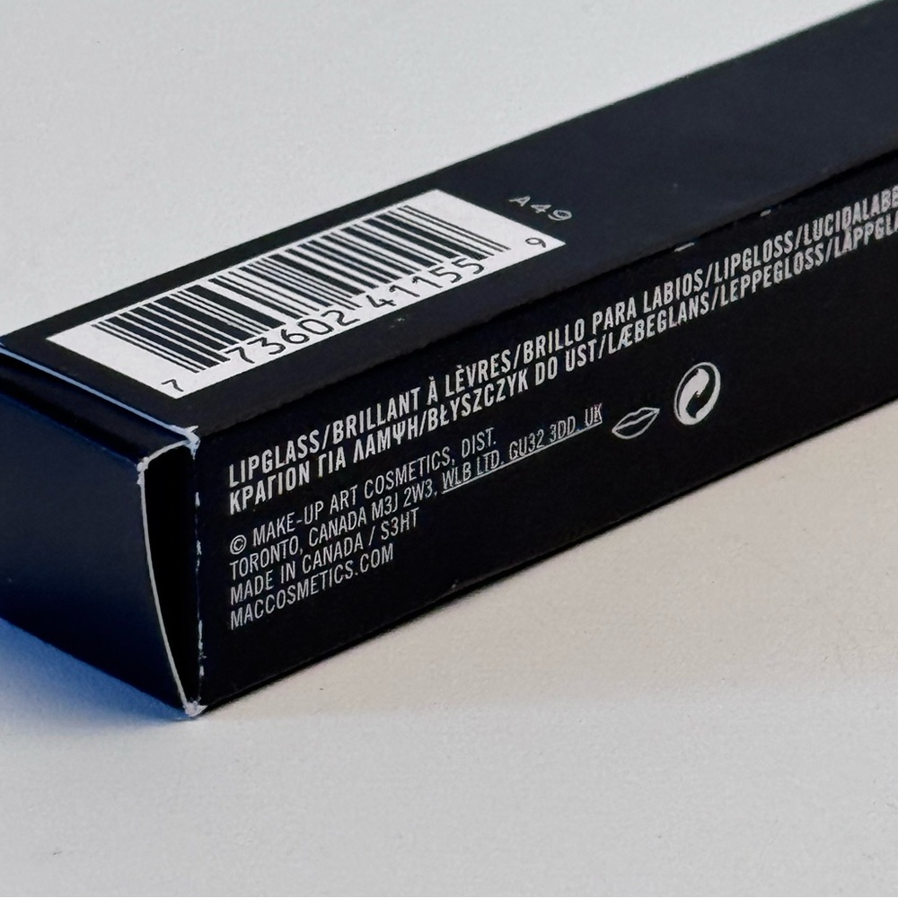 MAC Cosmetics Lipglass High Shine Lip Gloss 313 PRRR - Picture 3 of 4
